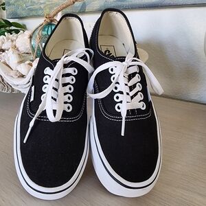 Vans authentic stackform platform sneakers black Size 8